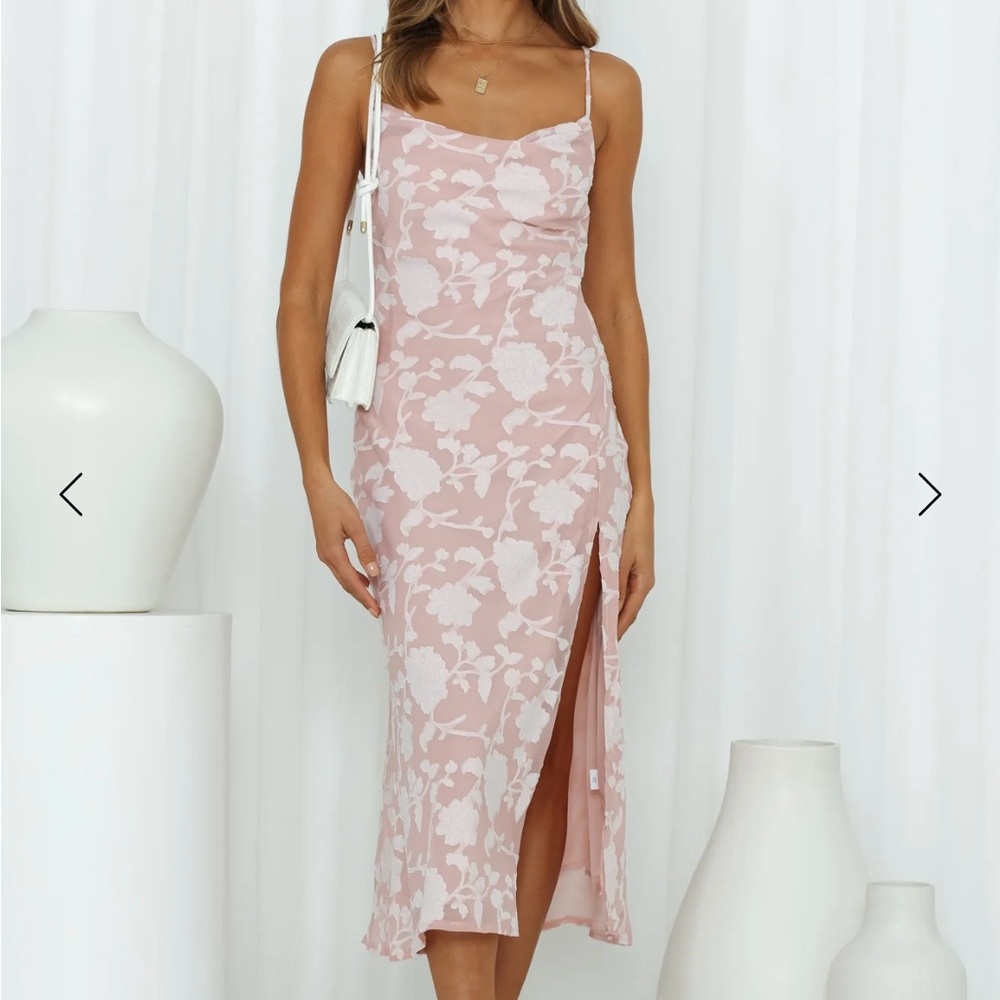 Petal & Pup Pink Floral Dress